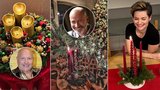 Adventní věnce slavných: Michal David dal zákaz manželce!