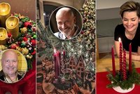 Adventní věnce slavných: Michal David dal zákaz manželce!