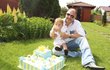 Michal dal vnoučkovi k narozeninám písničku.