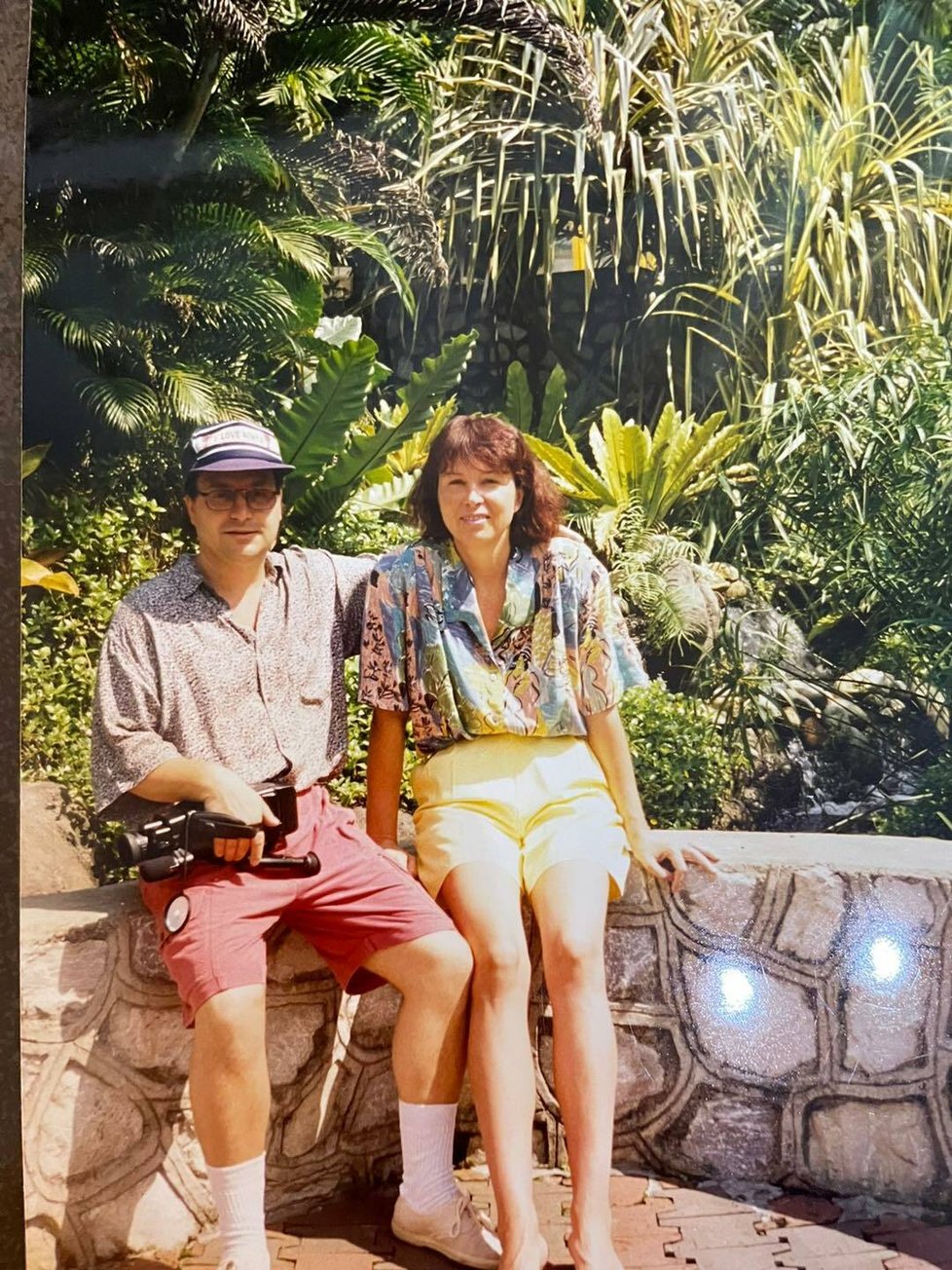 1991 Čeští turisté na Maledivách