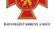 Takhle vypadá odznak Řádu strážců koruny a meče. Takhle vypadá odznak Řádu strážců koruny a meče.