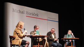 Horáček svolal debatu o zahraniční politice: S poradkyní Magdou Vášáryovou, Liborem Roučkem a Michaelem Romancovem.