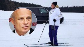 Miloš Zeman na lyžích se stal hitem internetu. Michal Horáček to nenechal bez povšimnutí.