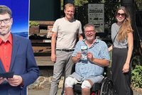Exmoderátor Novy Jančařík (50): Na invalidním vozíčku s koleny v obvazech!