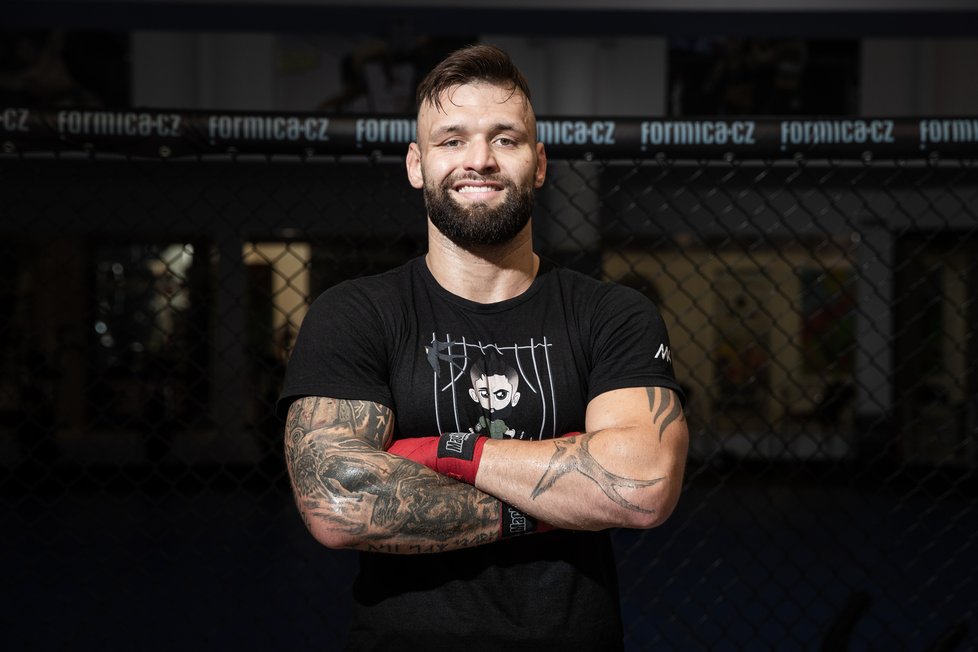 MMA zápasník Michal Kotalík