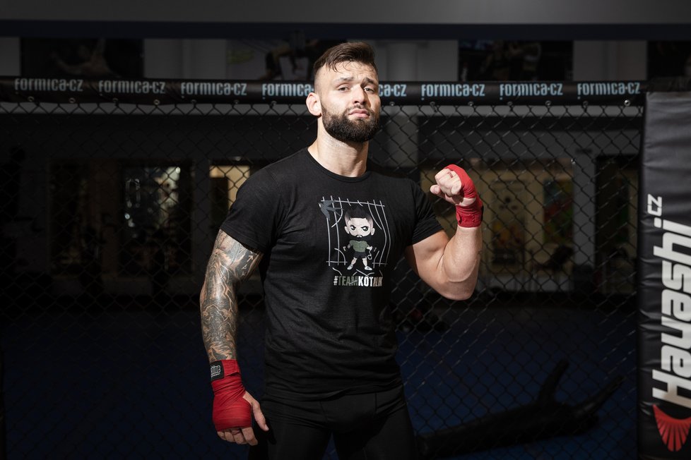 MMA zápasník Michal Kotalík