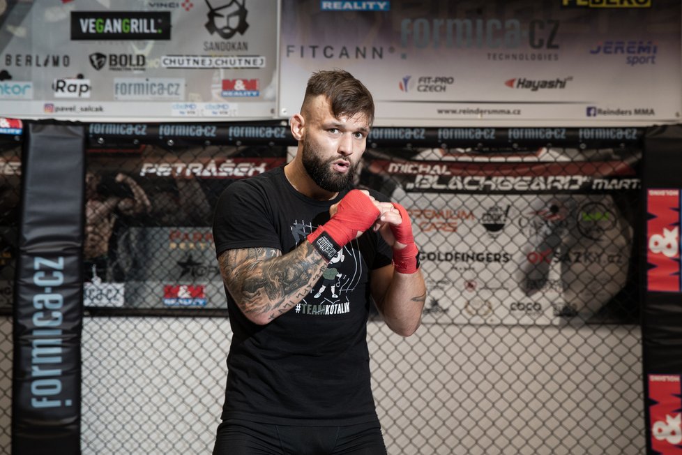 MMA zápasník Michal Kotalík