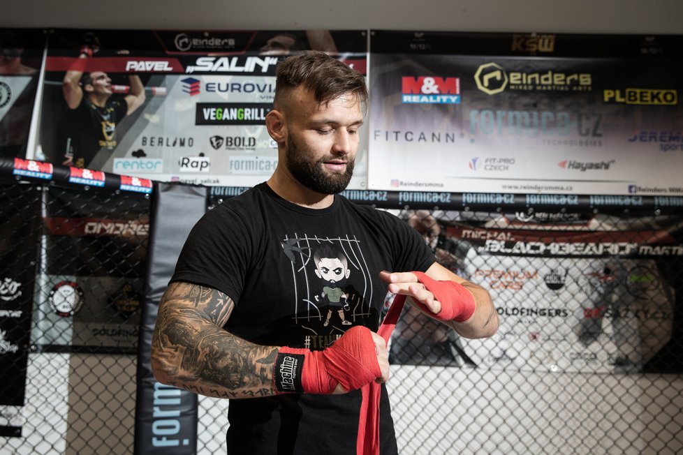 MMA zápasník Michal Kotalík