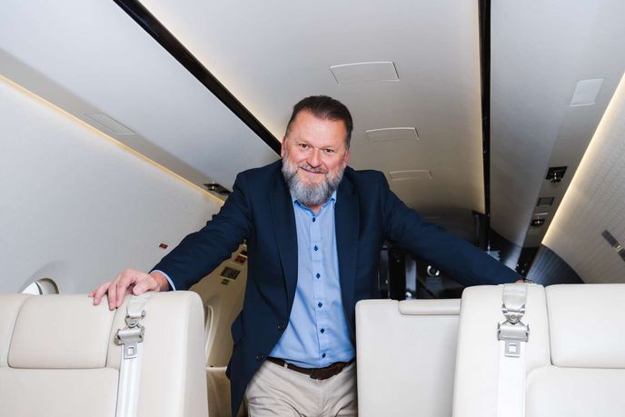 Michal Laboutka, ředitel společnosti Eclair. Michal Laboutka, ředitel společnosti Eclair.