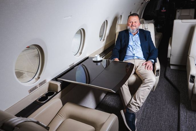 Michal Laboutka, ředitel společnosti Eclair. Michal Laboutka, ředitel společnosti Eclair.