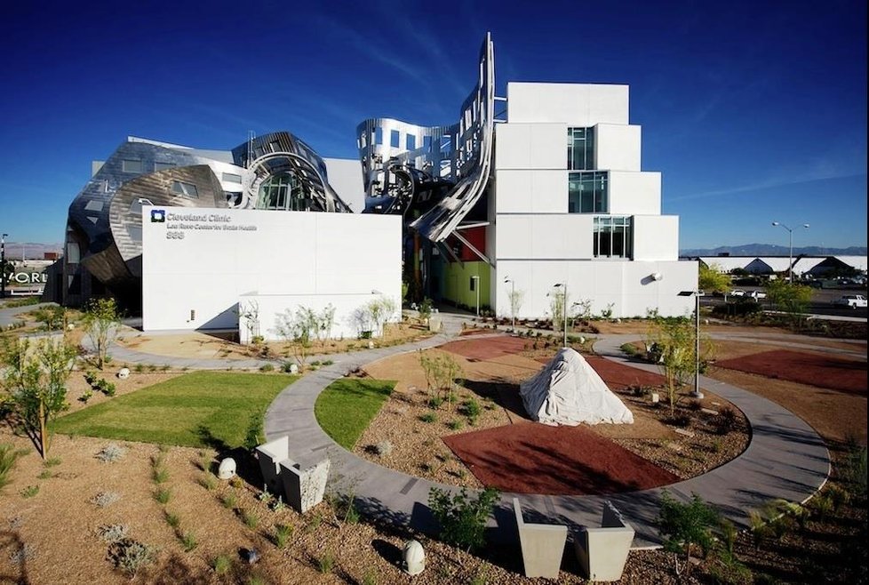 Architekt Michal Sedláček se podílel na projektu kliniky Lou Ruvo Center v USA.