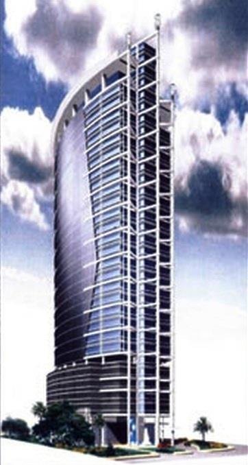 Architekt Michal Sedláček se podílel na projektu mrakodrapu Jiwasraya Tower v Jakartě.