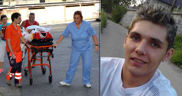 Máma zraněného Michala (25): Nemůžu mu říct, že už se v životě nenadechne