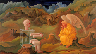 Anděl promlouvá s umělou inteligencí: Výstava, která vás rozesměje i zneklidní Anděl promlouvá s umělou inteligencí: Výstava, která vás rozesměje i zneklidní