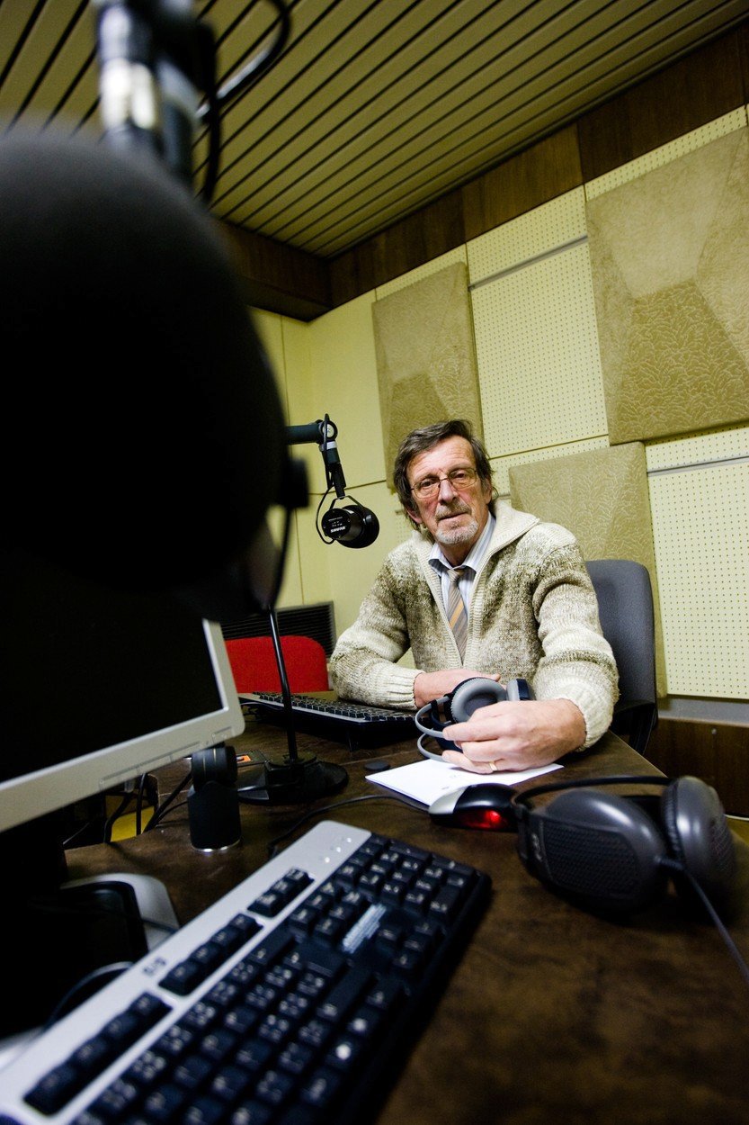 Michal Tvarožek je slovenskou rozhlasovou legendou.