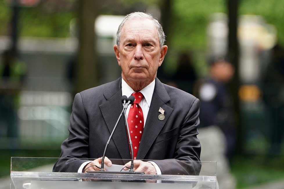 Miliardář Michael Bloomberg, který 12 let řídil New York