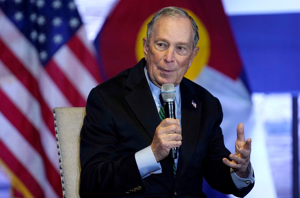 Miliardář Michael Bloomberg, který 12 let řídil New York