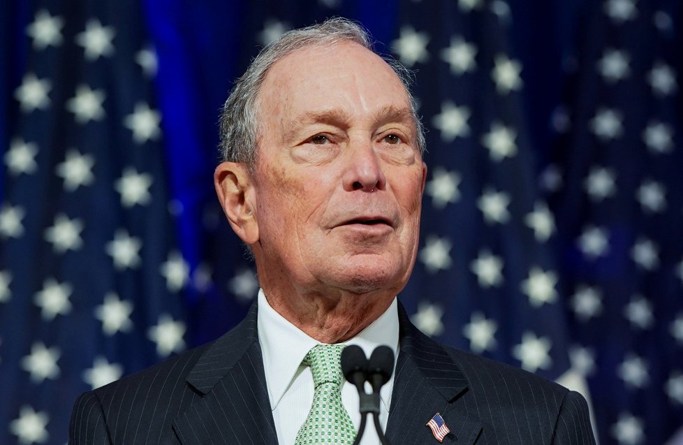 Miliardář Michael Bloomberg, který 12 let řídil New York.
