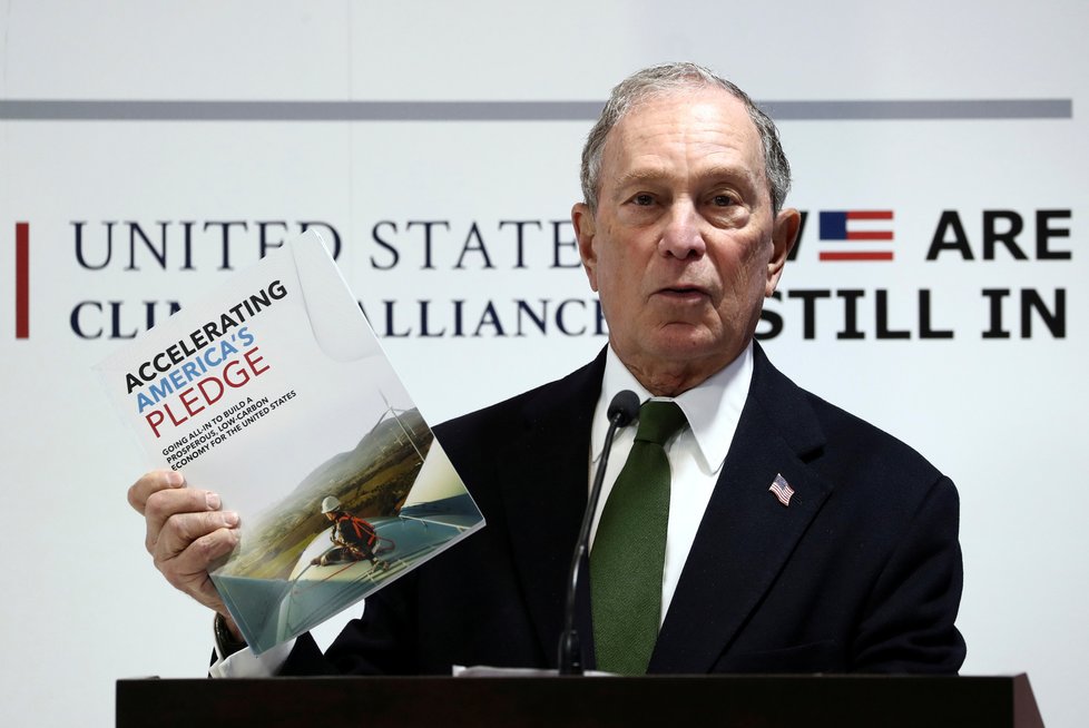 Miliardář Michael Bloomberg, který 12 let řídil New York.