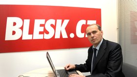 Libor Michalek promluvil o korupční aféře také na online chatu Blesk.cz