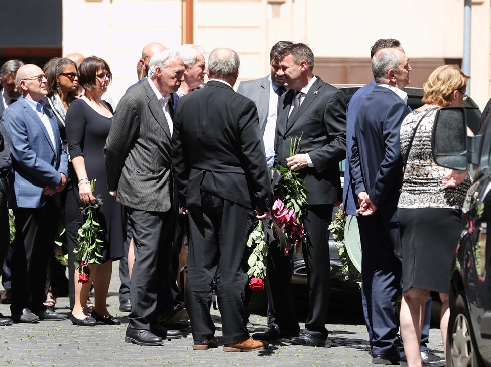 Pohřeb Věslava Michalika. (23. 6. 2022)