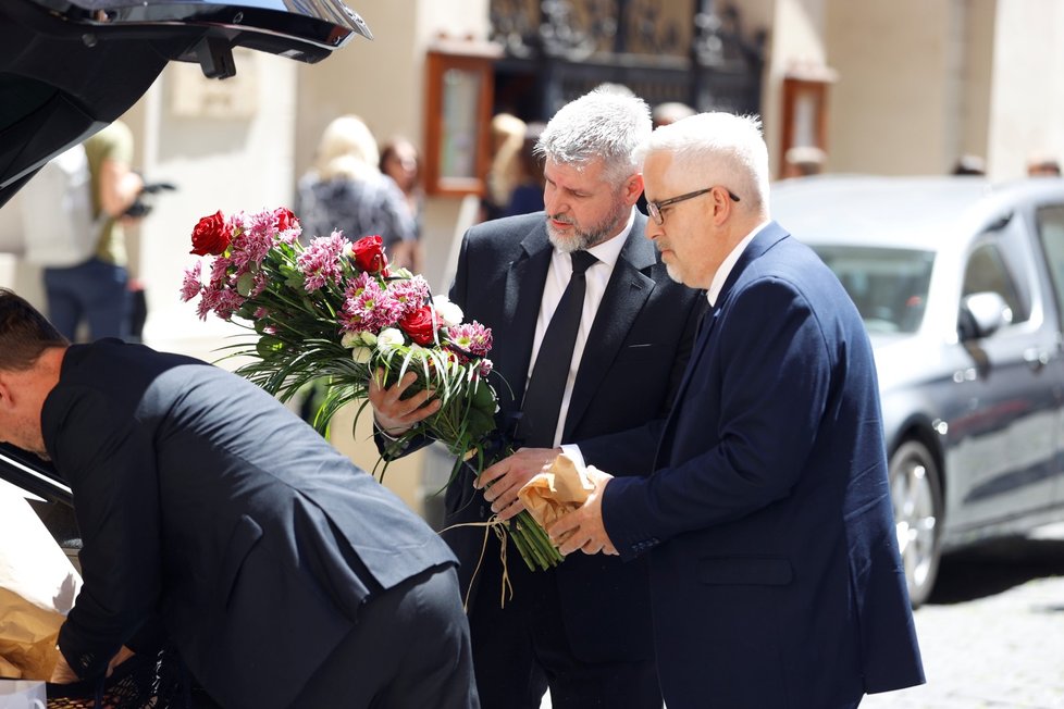 Pohřeb Věslava Michalika. (23. 6. 2022)