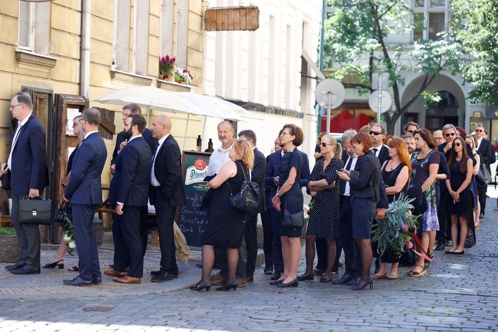 Pohřeb Věslava Michalika. (23. 6. 2022)