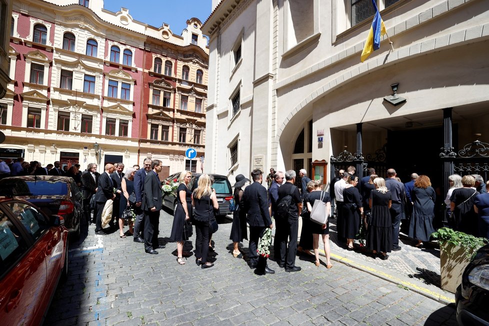 Pohřeb Věslava Michalika. (23. 6. 2022)