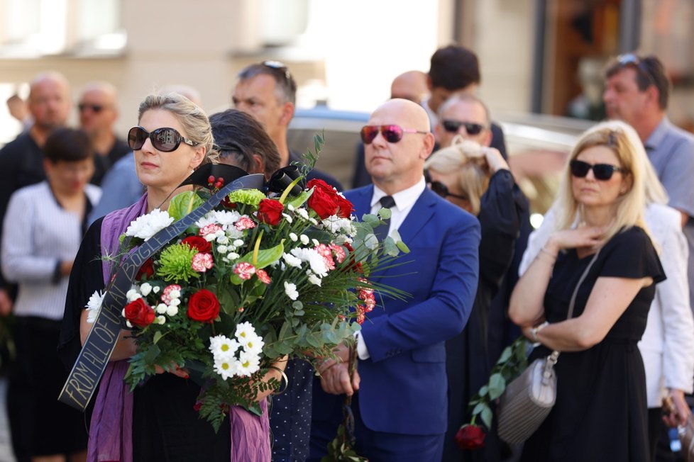 Pohřeb Věslava Michalika. (23. 6. 2022)