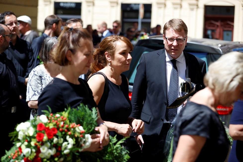 Pohřeb Věslava Michalika. (23. 6. 2022)