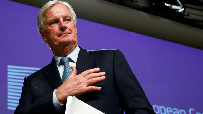 Hlavní unijní vyjednavač o brexitu Michel Barnier