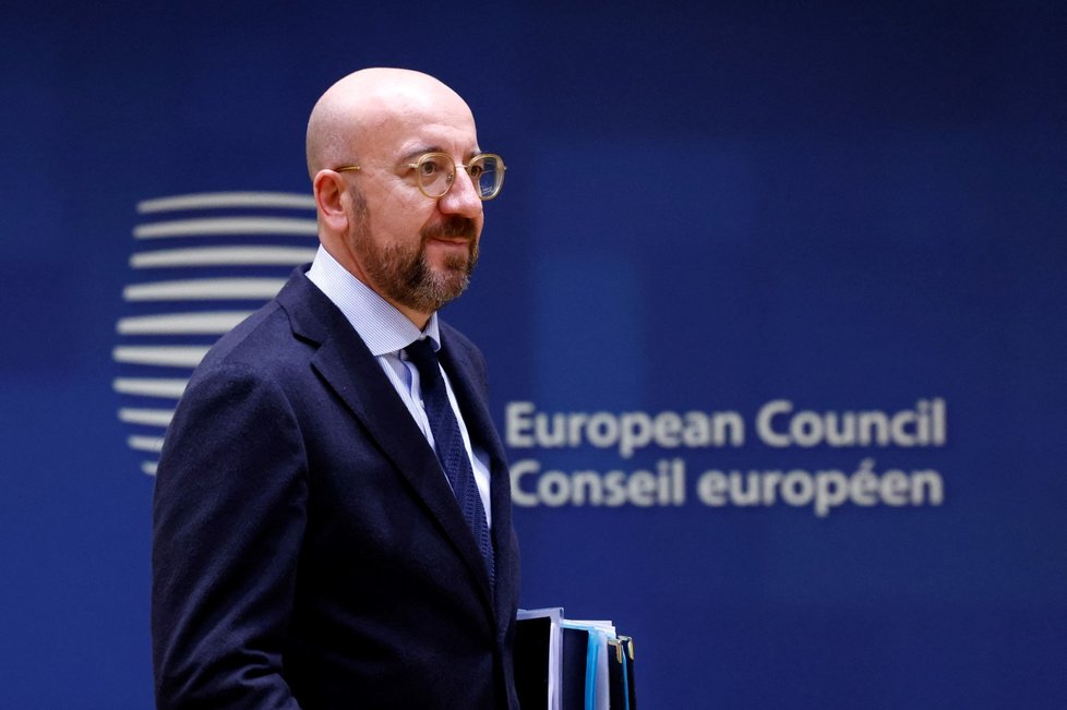 Summit v Bruselu: Předseda Evropské rady Charles Michel