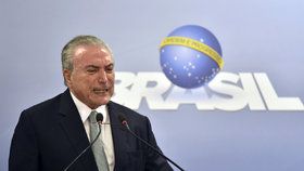 Potopí zkažené maso brazilského prezidenta? Je obviněný z korupce.