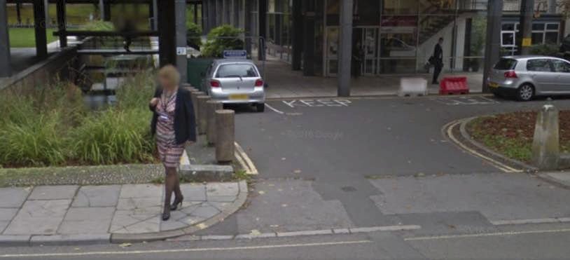 Michele Noad na snímku z Google Street View