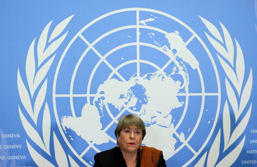 Vysoká komisařka OSN pro lidská práva Michelle Bacheletová