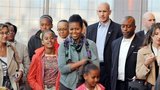 Michelle Obama: S dcerami vyrazila na rybu s hranolkami