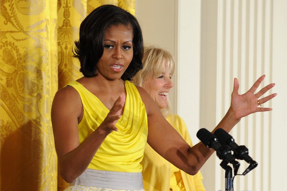 Michelle Obamová dokáže prozářit Bílý Dům.