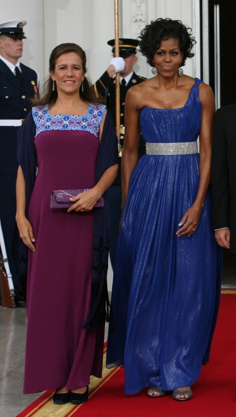 Michelle Obama může být na své vypracované ruce pyšná
