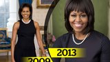 První dáma USA s ofinou i bez: Jak se vám Michelle Obama líbí víc? 