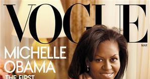 Michelle Obama se objeví na obálce Vogue