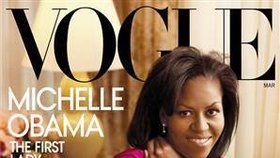 Michelle Obama se objeví na obálce Vogue
