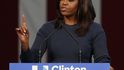 Michelle Obamová podporuje Hillary Clintonovou