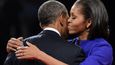 Velká část knihy je věnována Obamově vztahu s manželkou Michelle a jejich dvěma dcerami.