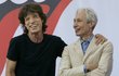 Mick Jagger a Charlie Watts