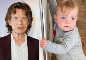 Nejmladší syn Micka Jaggera je jako andílek! Je spíše po mamince?
