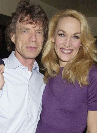 Mick Jagger s bývalou Manželkou Jerry Hall