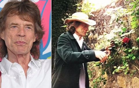 Rocker zahradníkem? Zámecký pán Mick Jagger dře v karanténě! 