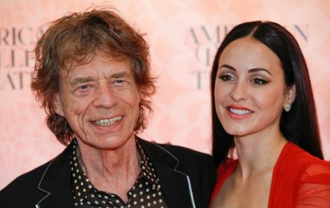 Mick Jagger (79) s Melanií Hamrickovou (36)