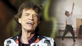 Mick Jagger (75) ze Stounů měsíc po operaci srdce zase řádí! Tancuje jako mladík. 