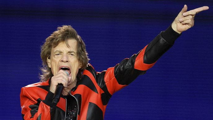 Frontman The Rolling Stones Mick Jagger